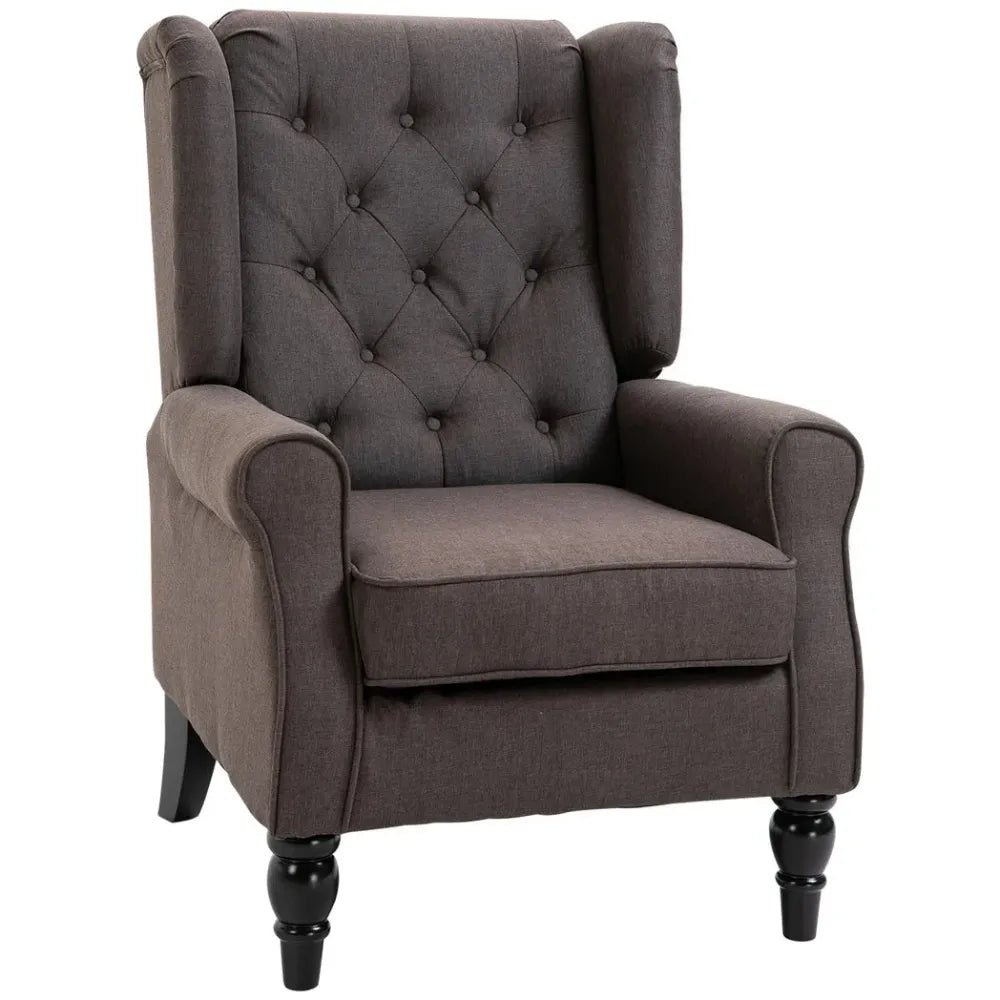 Retro Wingback Armchair