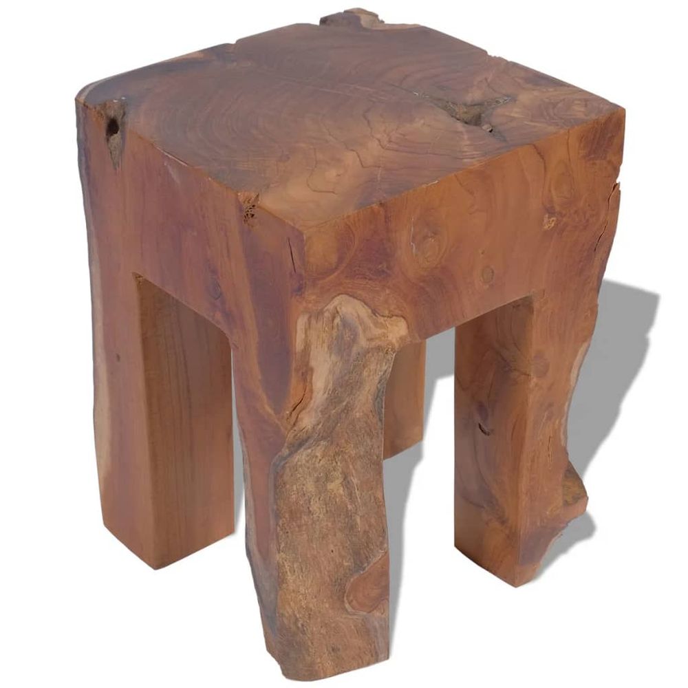 Solid Teak Wood Stool