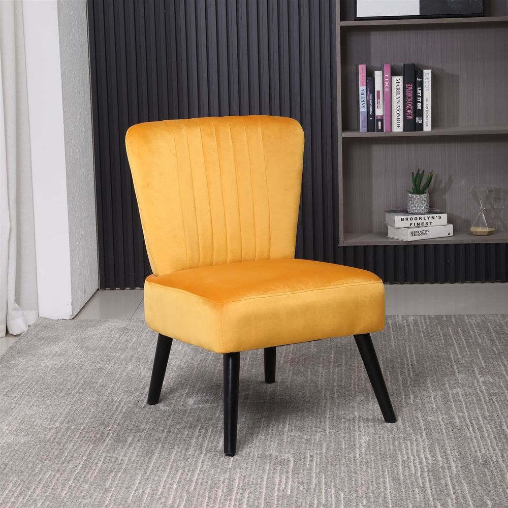 Crushed Velvet Accent Chair (exciting colour options)