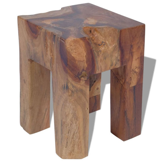 Solid Teak Wood Stool