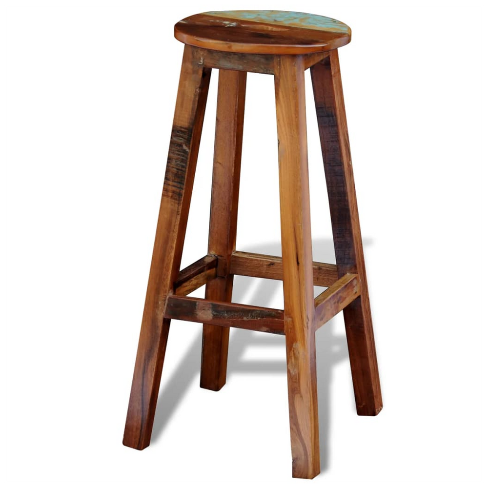 Reclaimed Wood Bar Stool