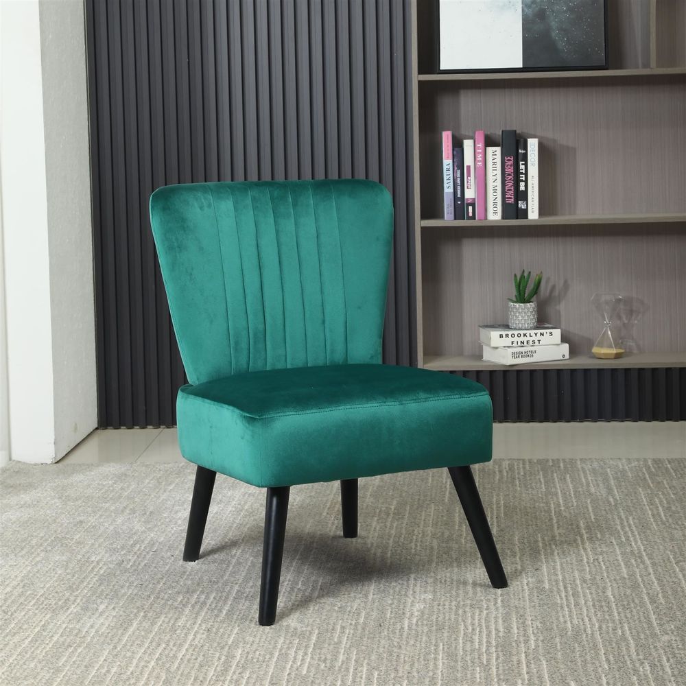 Crushed Velvet Accent Chair (exciting colour options)