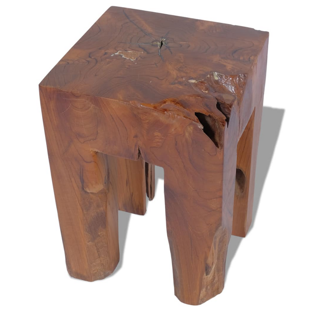 Solid Teak Wood Stool