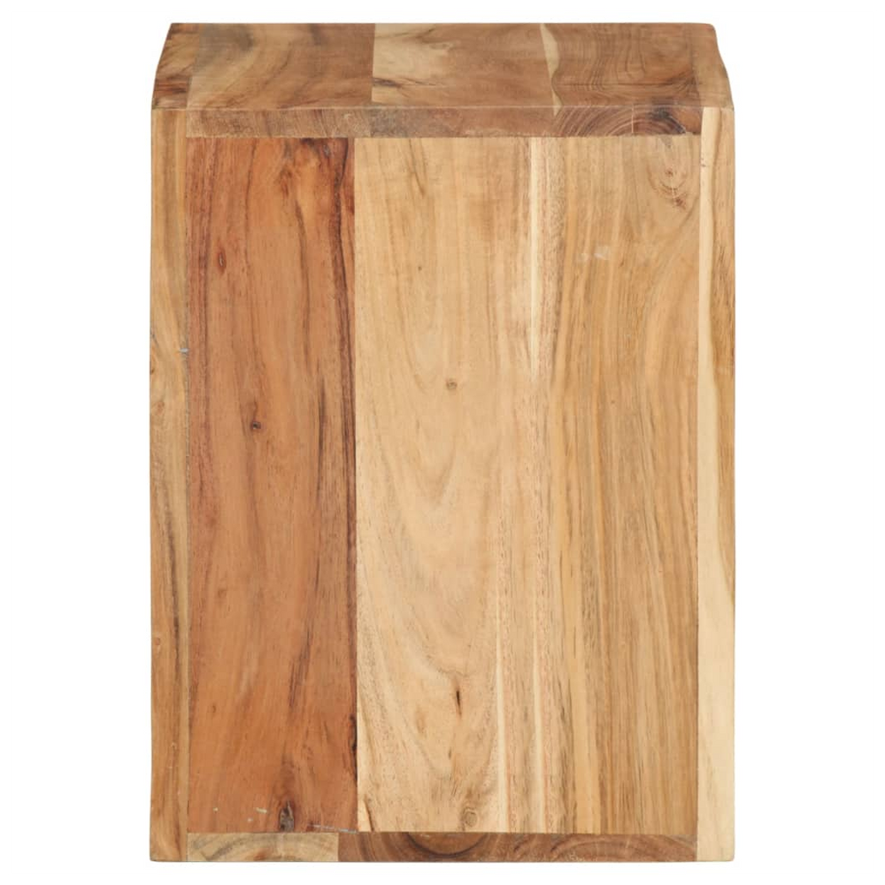 Solid Wood Acacia Stool