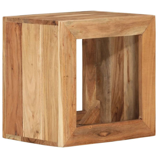 Solid Wood Acacia Stool