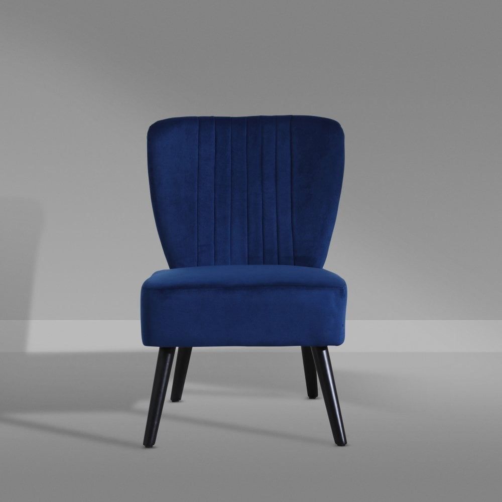 Crushed Velvet Accent Chair (exciting colour options)